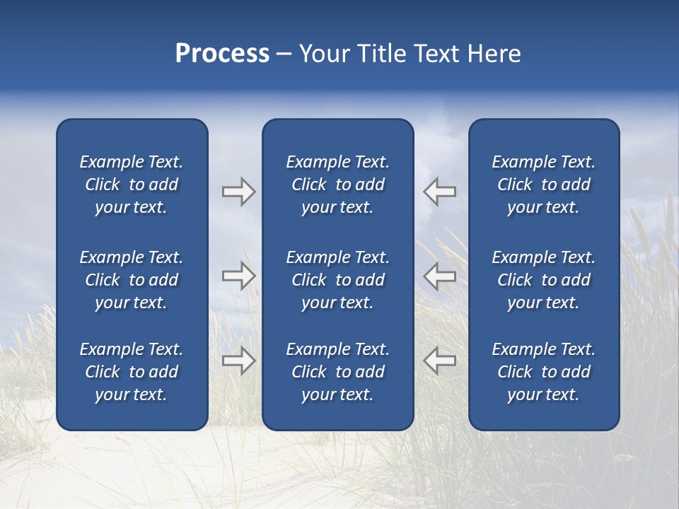 Beach Grass PowerPoint Template
