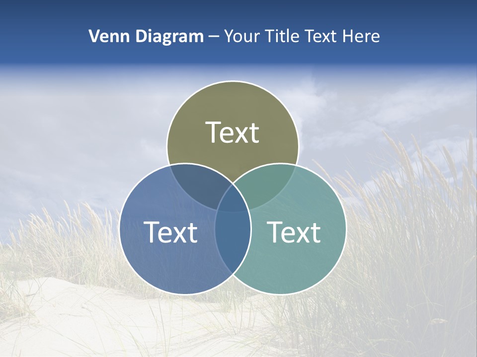 Beach Grass PowerPoint Template