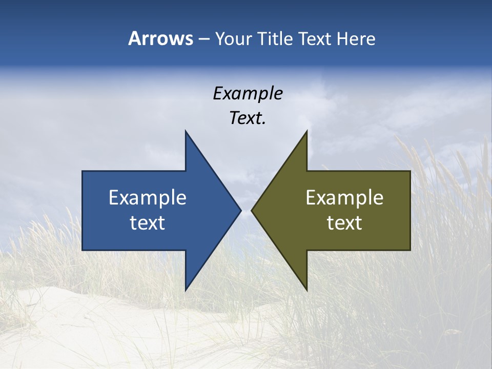 Beach Grass PowerPoint Template