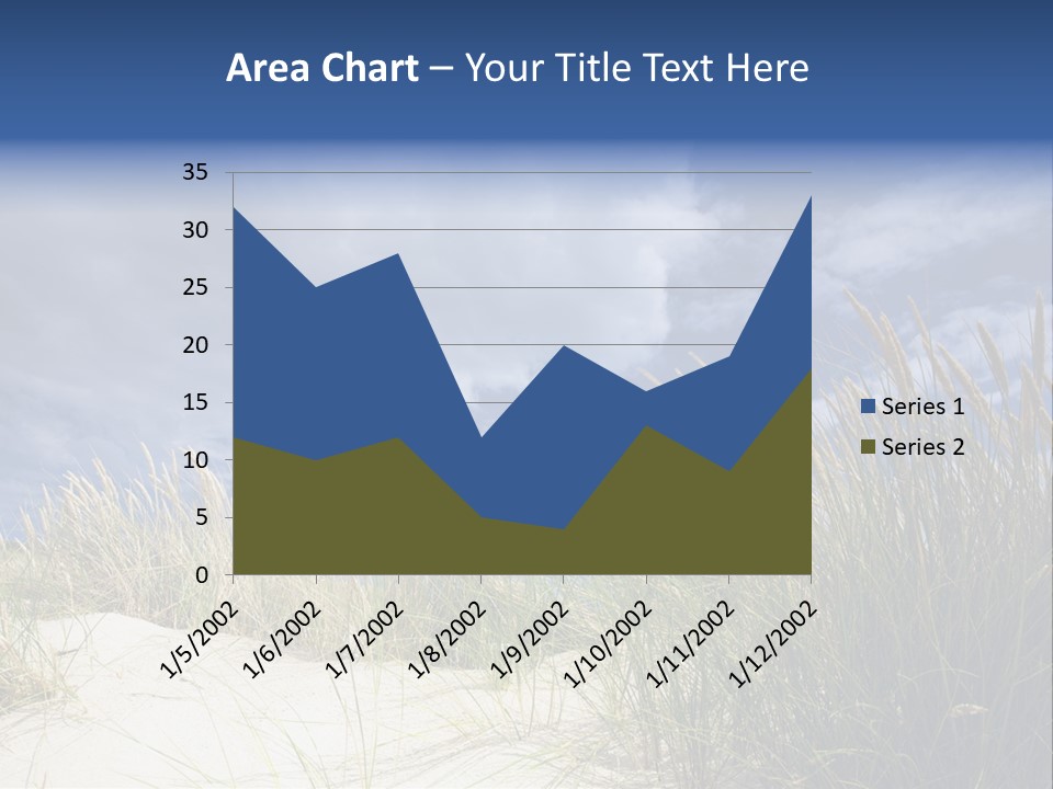 Beach Grass PowerPoint Template