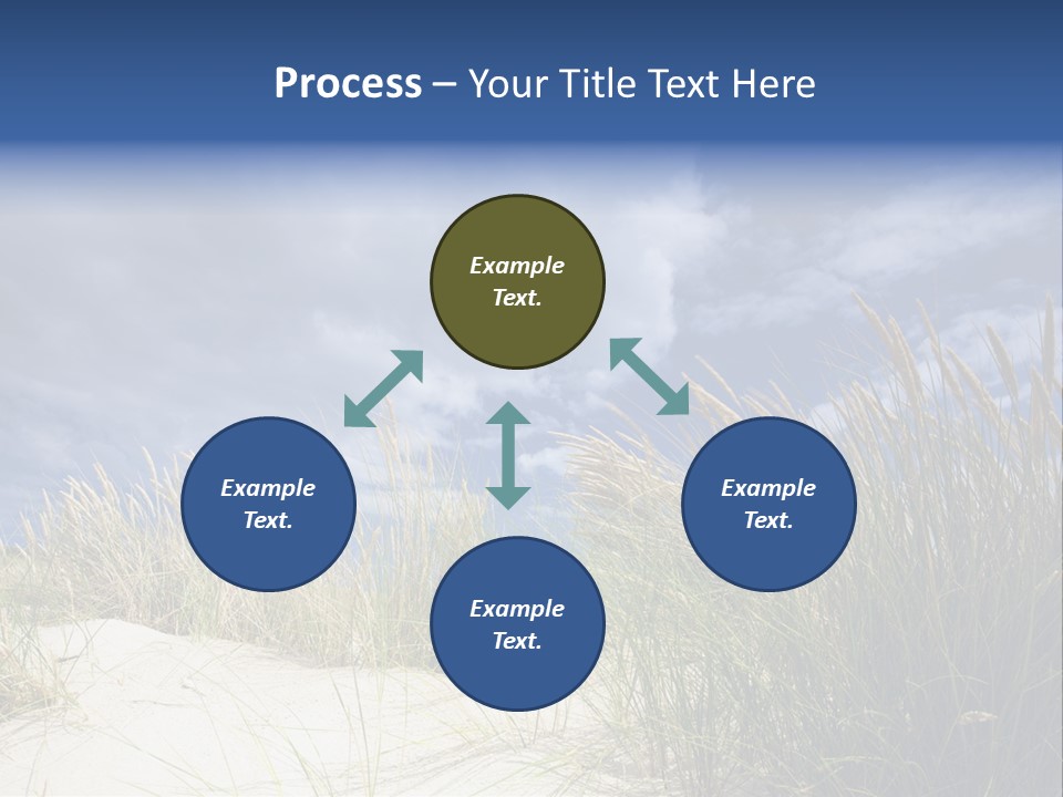 Beach Grass PowerPoint Template