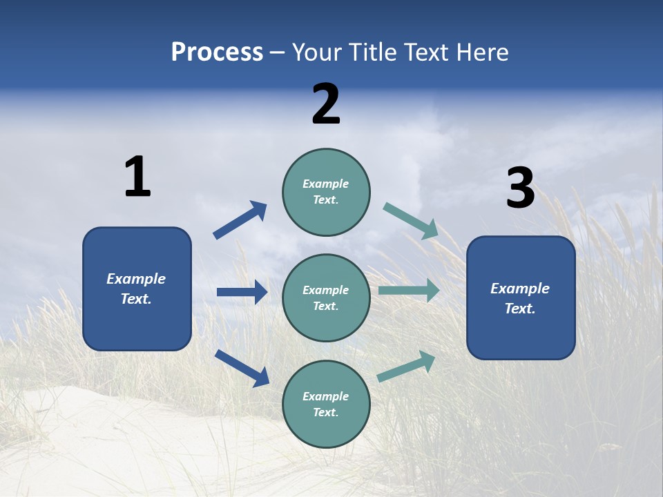 Beach Grass PowerPoint Template