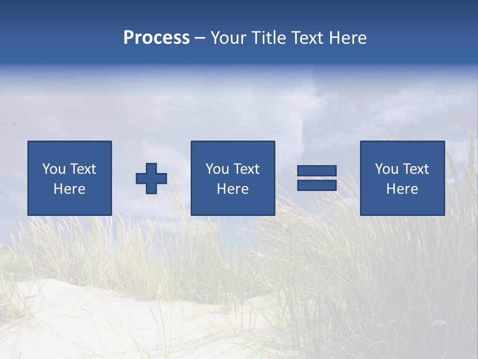Beach Grass PowerPoint Template