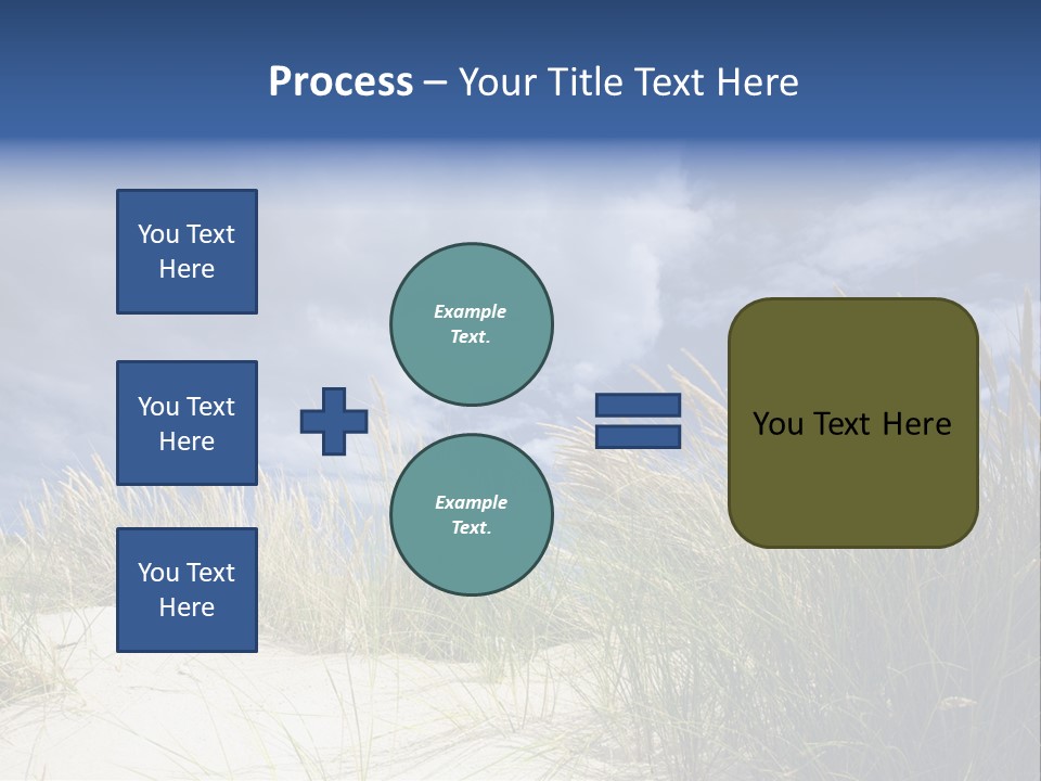 Beach Grass PowerPoint Template