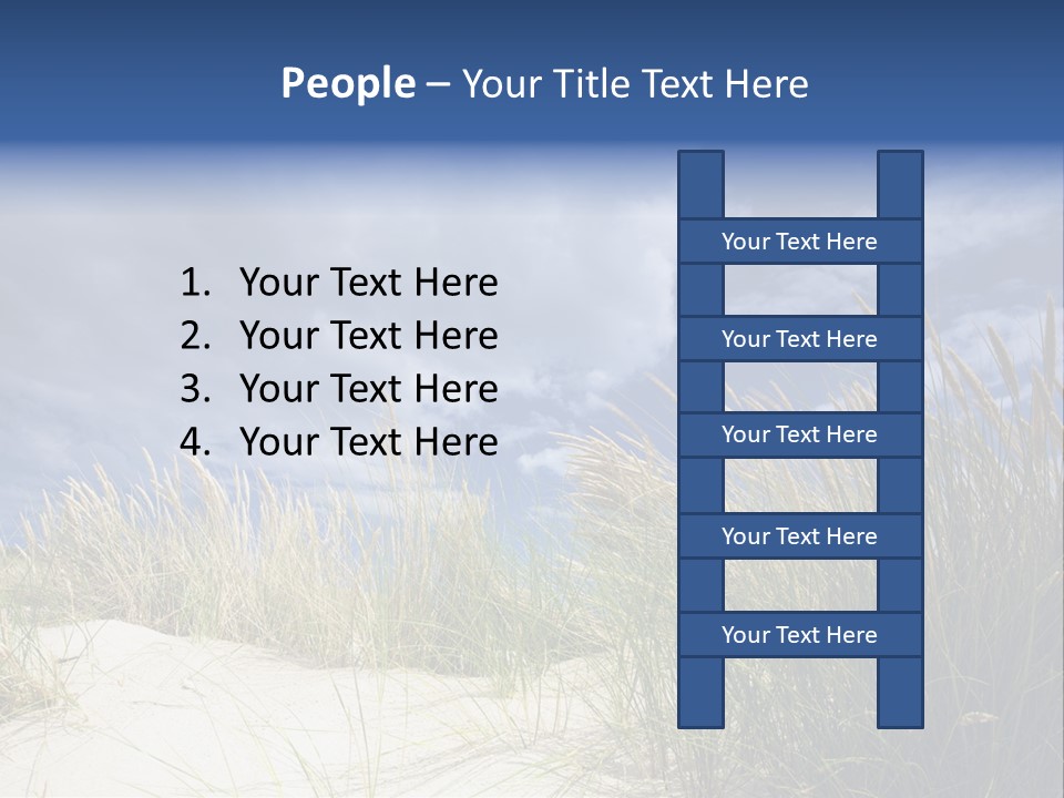 Beach Grass PowerPoint Template