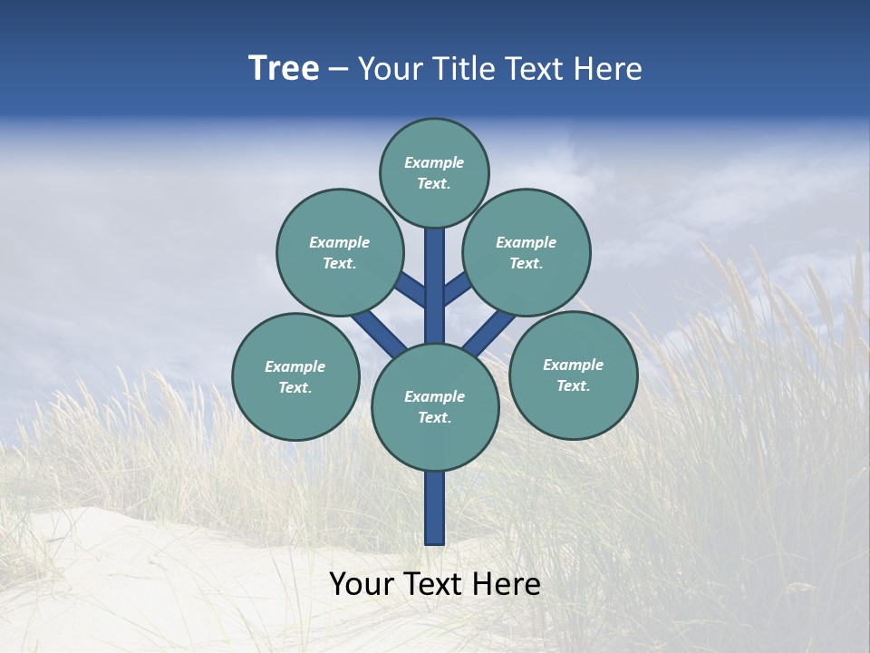 Beach Grass PowerPoint Template