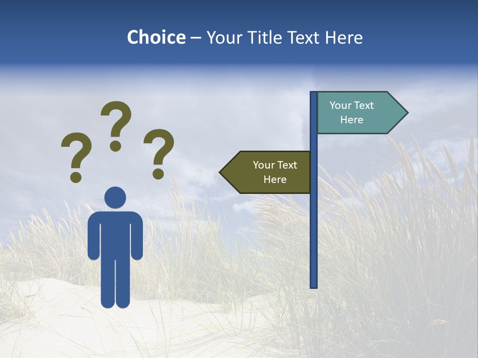 Beach Grass PowerPoint Template