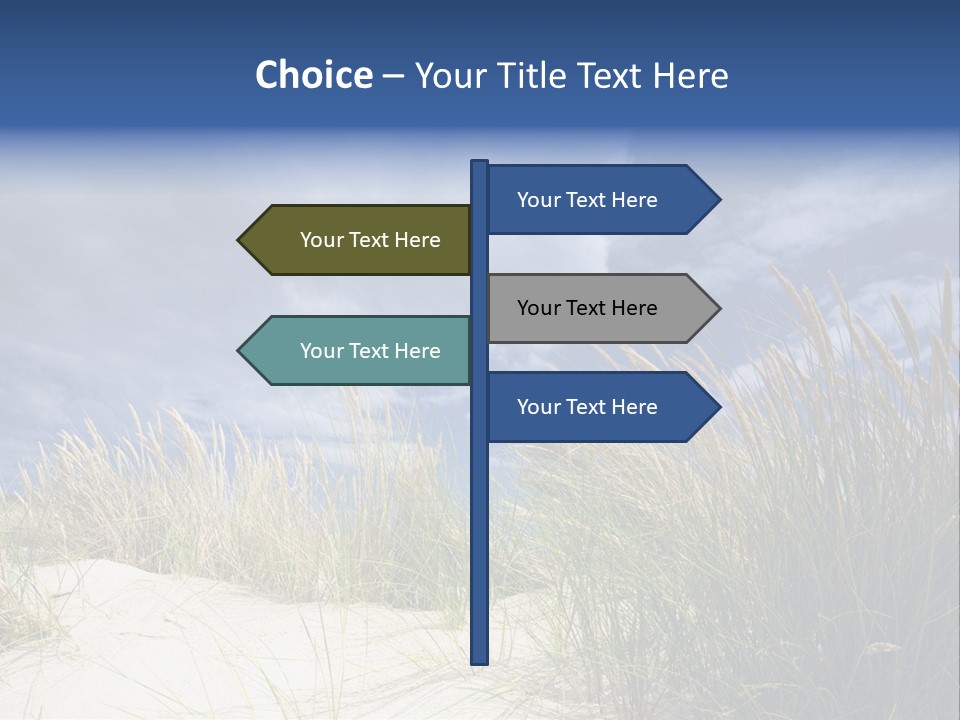 Beach Grass PowerPoint Template