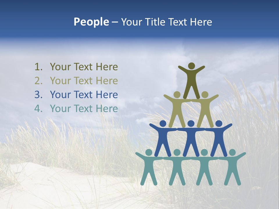 Beach Grass PowerPoint Template
