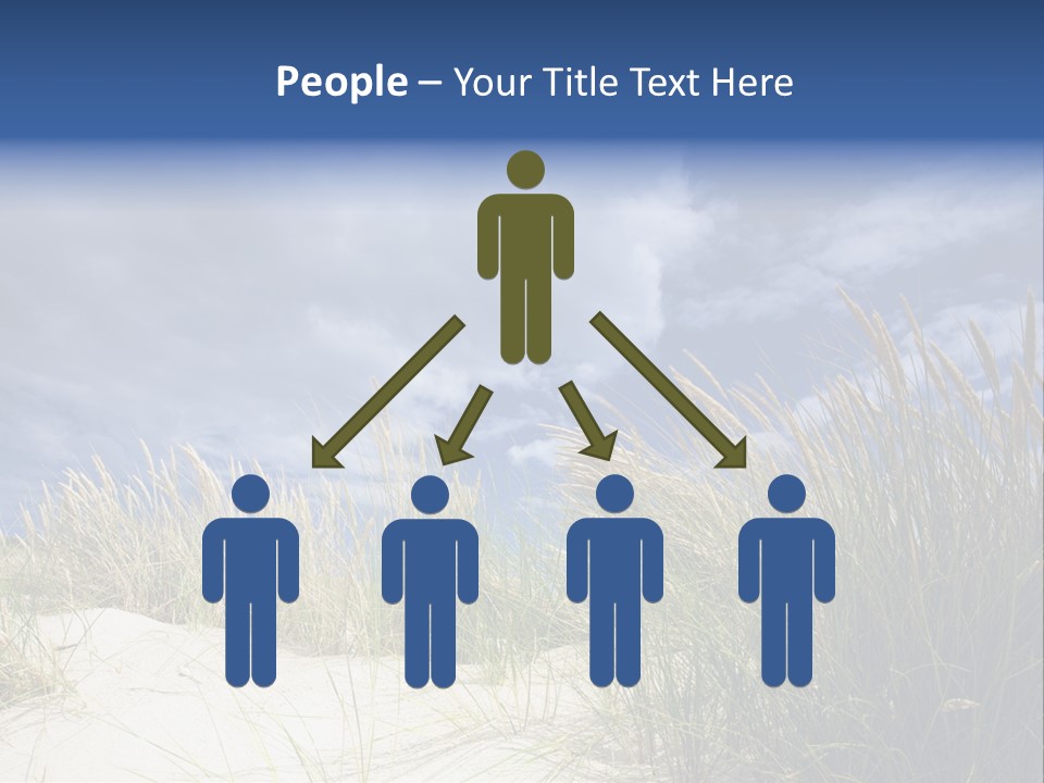 Beach Grass PowerPoint Template