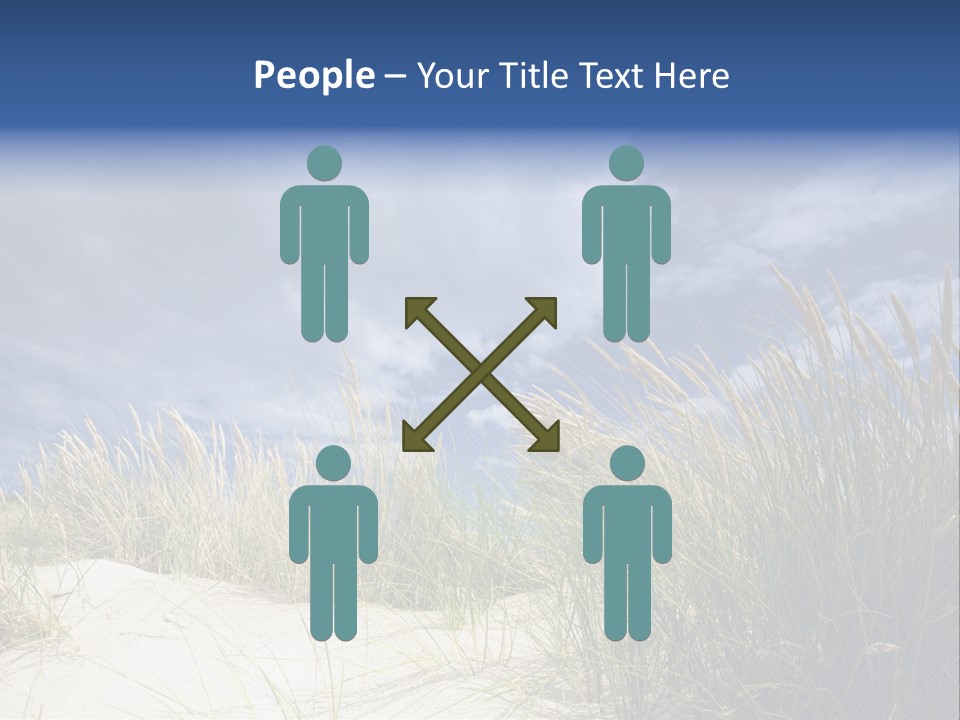 Beach Grass PowerPoint Template