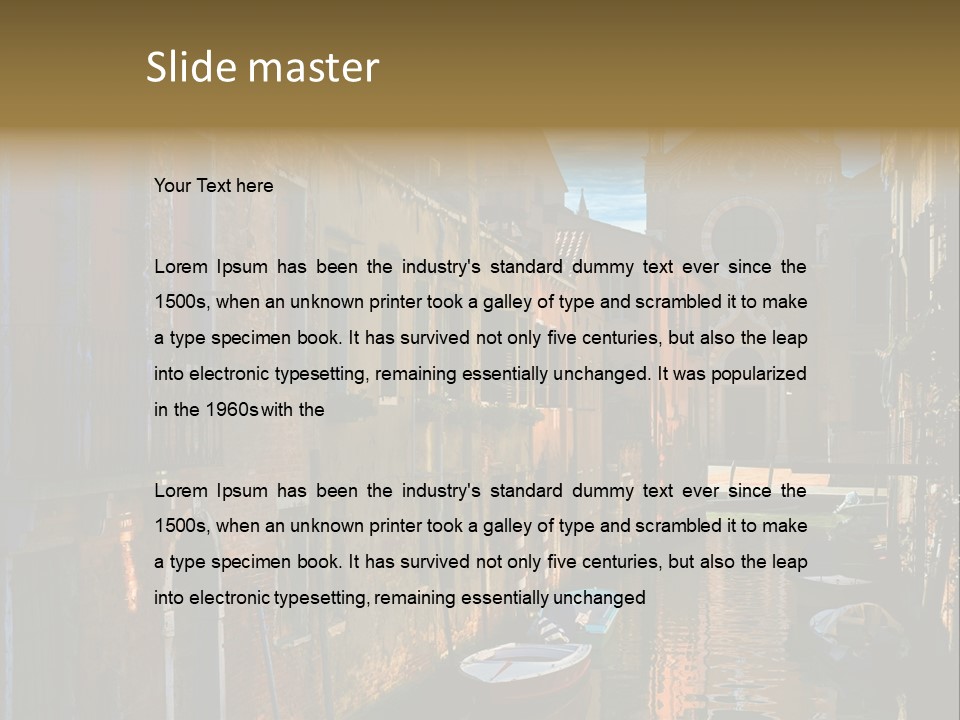 Venice PowerPoint Template