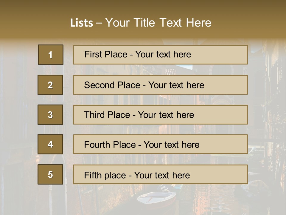 Venice PowerPoint Template