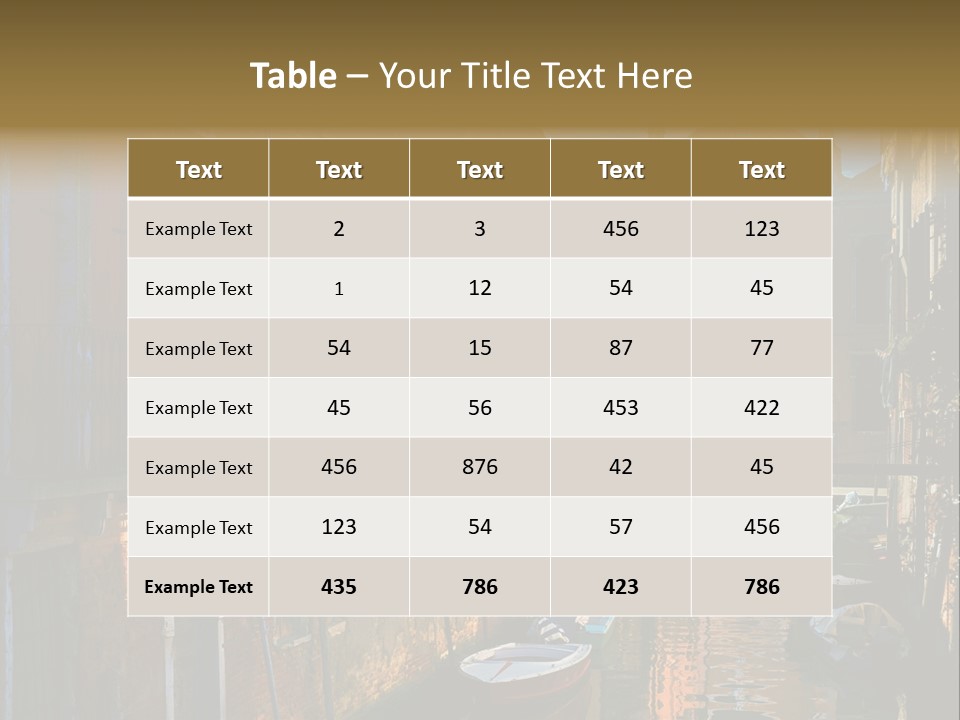 Venice PowerPoint Template