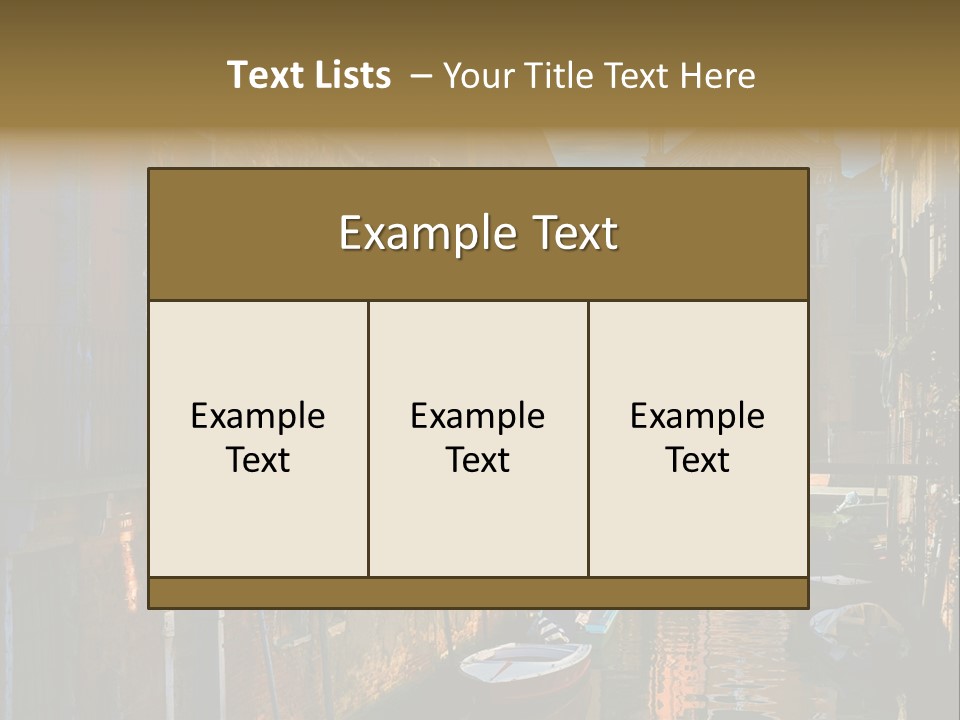 Venice PowerPoint Template