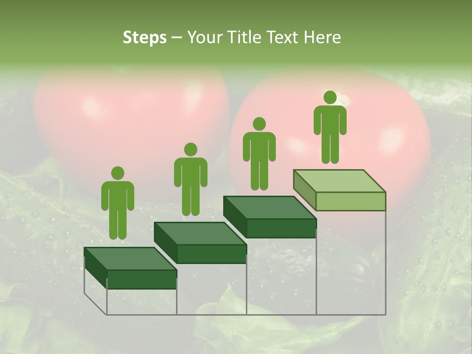 Cucumbers And Tomatoes PowerPoint Template