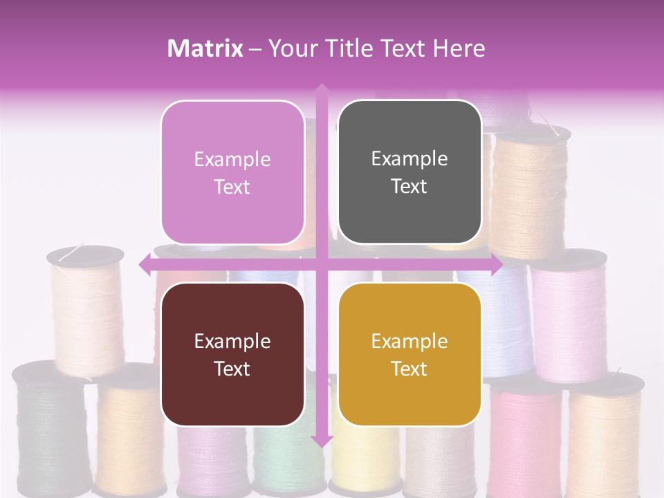 Thread Tailor Knitting PowerPoint Template