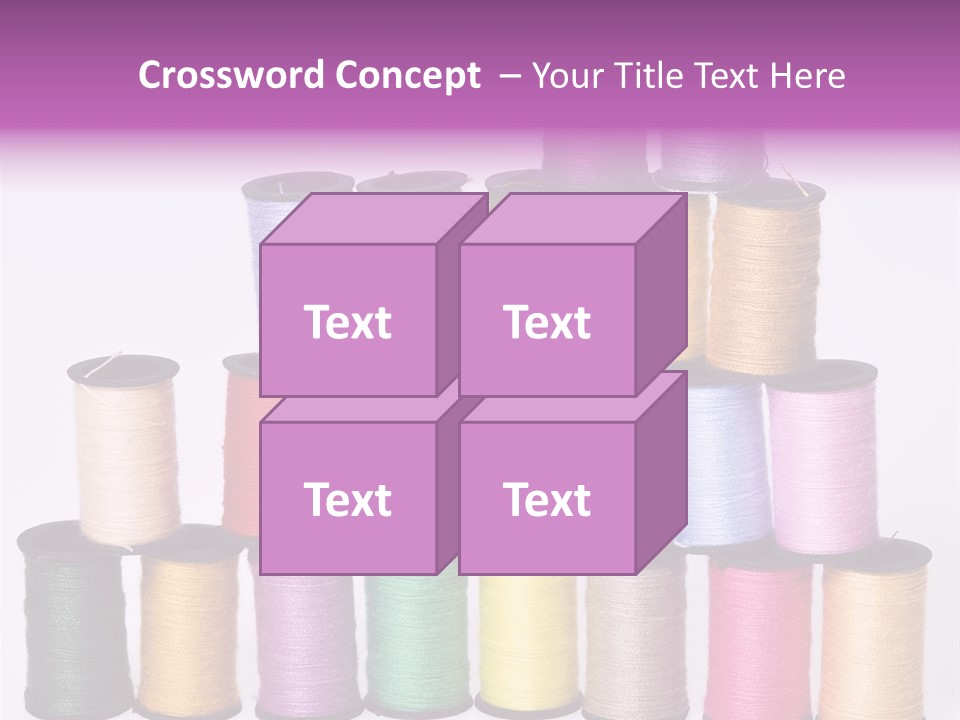 Thread Tailor Knitting PowerPoint Template