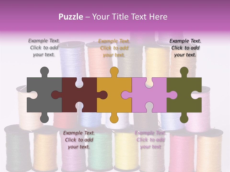 Thread Tailor Knitting PowerPoint Template