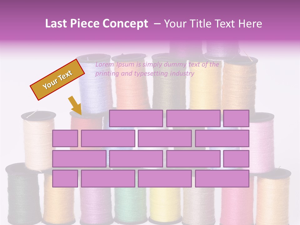 Thread Tailor Knitting PowerPoint Template