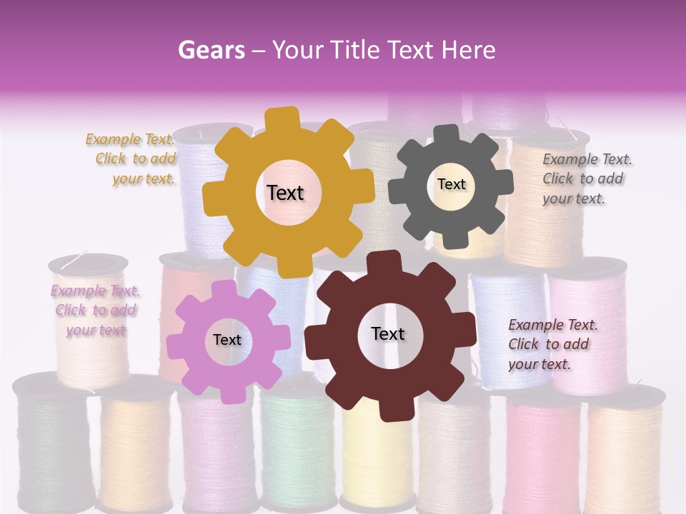 Thread Tailor Knitting PowerPoint Template