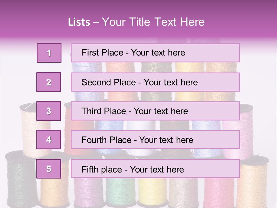 Thread Tailor Knitting PowerPoint Template