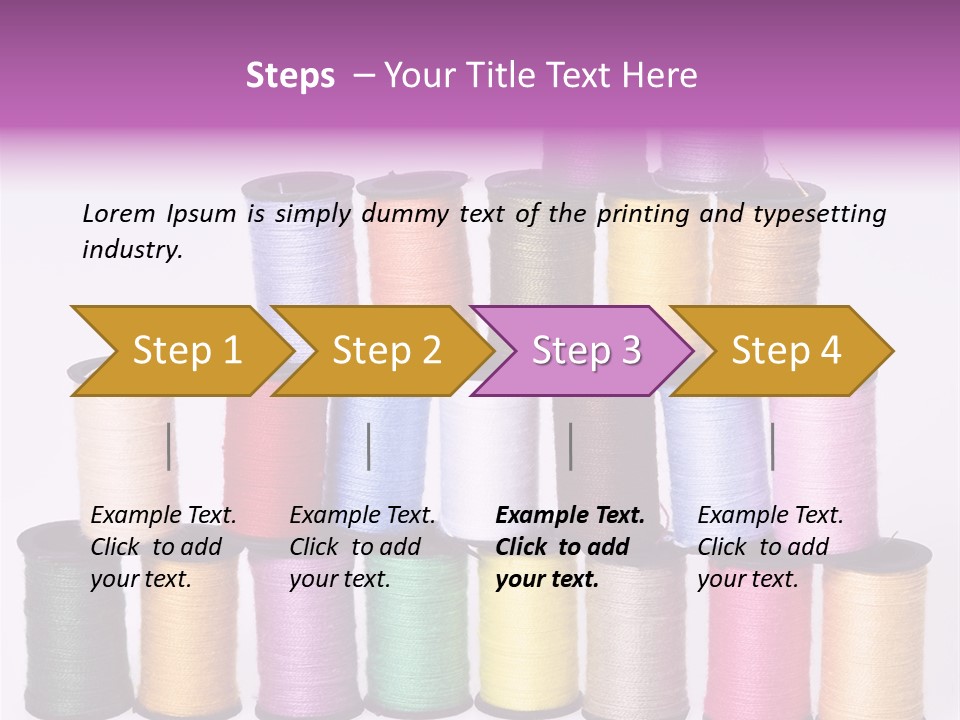 Thread Tailor Knitting PowerPoint Template
