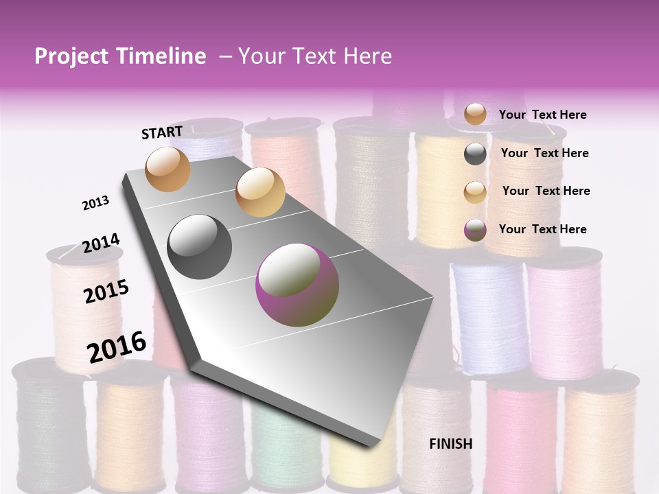 Thread Tailor Knitting PowerPoint Template