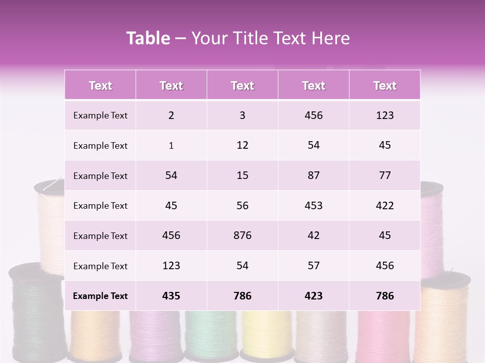 Thread Tailor Knitting PowerPoint Template