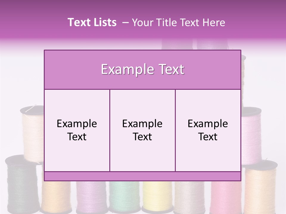 Thread Tailor Knitting PowerPoint Template
