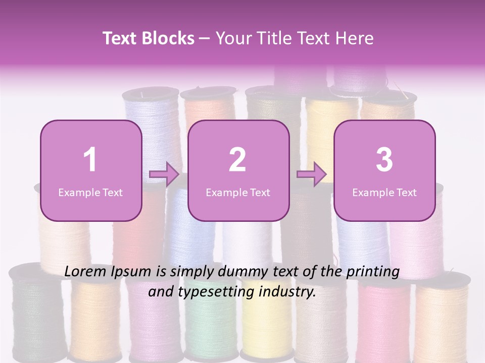 Thread Tailor Knitting PowerPoint Template