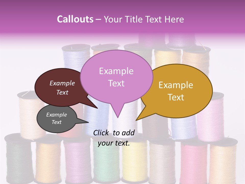 Thread Tailor Knitting PowerPoint Template