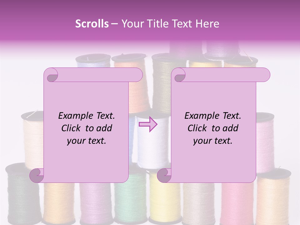 Thread Tailor Knitting PowerPoint Template