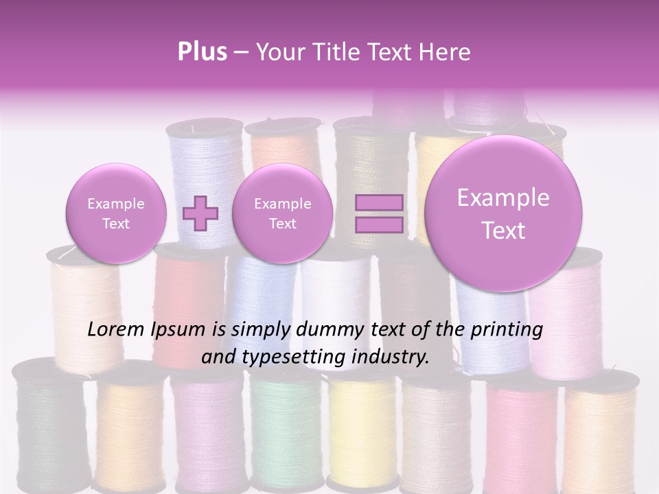 Thread Tailor Knitting PowerPoint Template