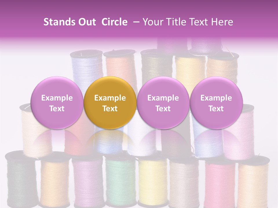 Thread Tailor Knitting PowerPoint Template