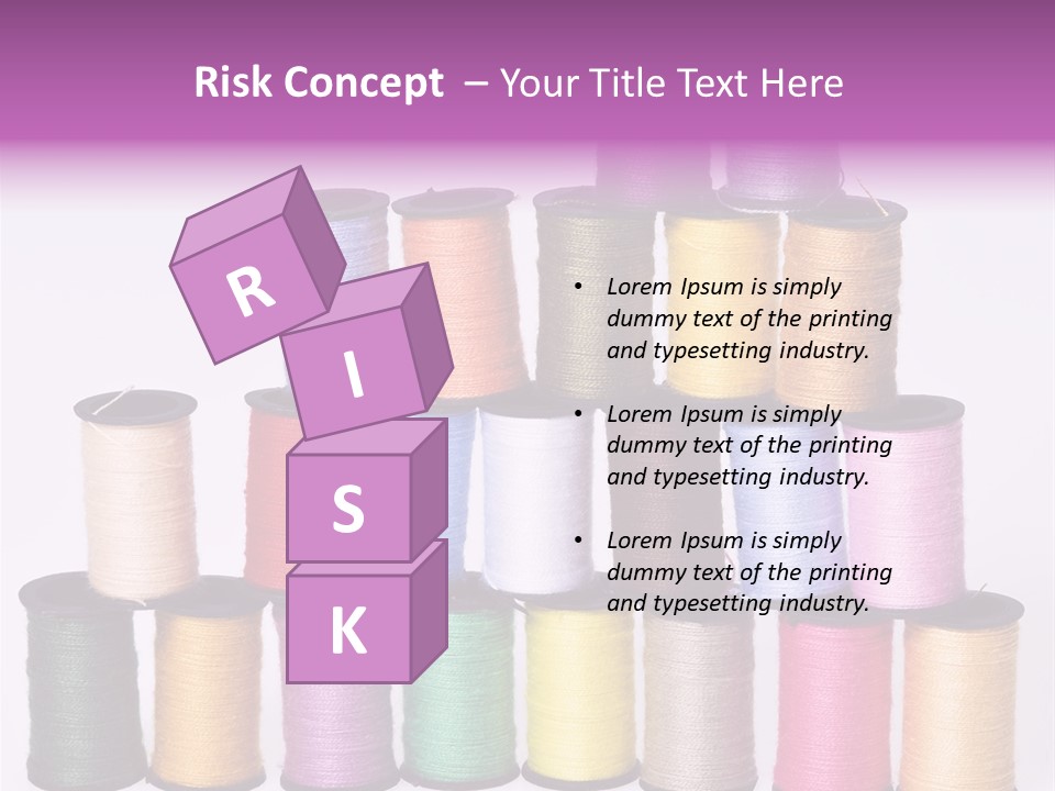 Thread Tailor Knitting PowerPoint Template