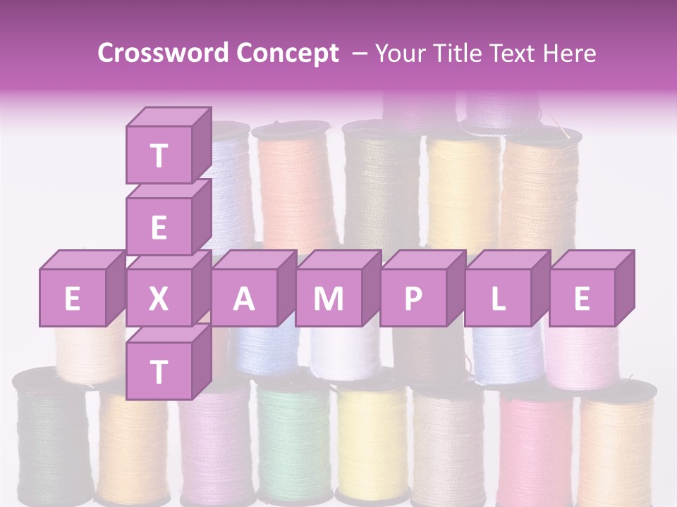 Thread Tailor Knitting PowerPoint Template