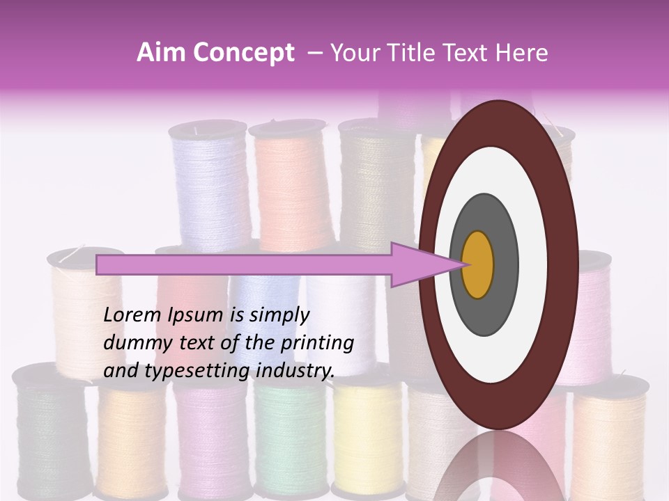 Thread Tailor Knitting PowerPoint Template
