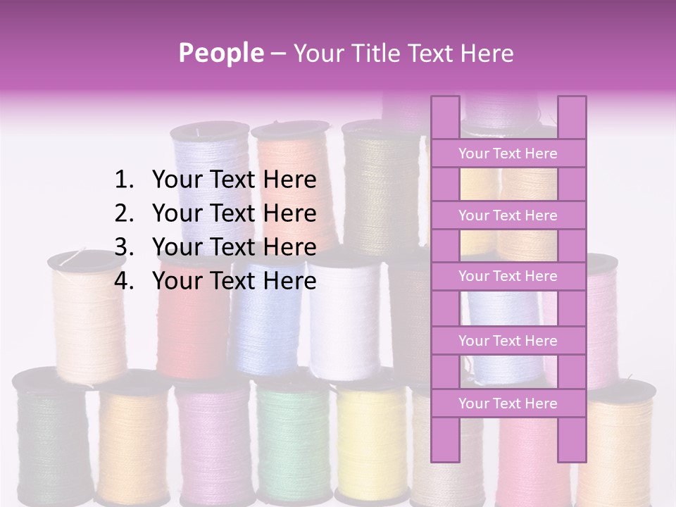 Thread Tailor Knitting PowerPoint Template