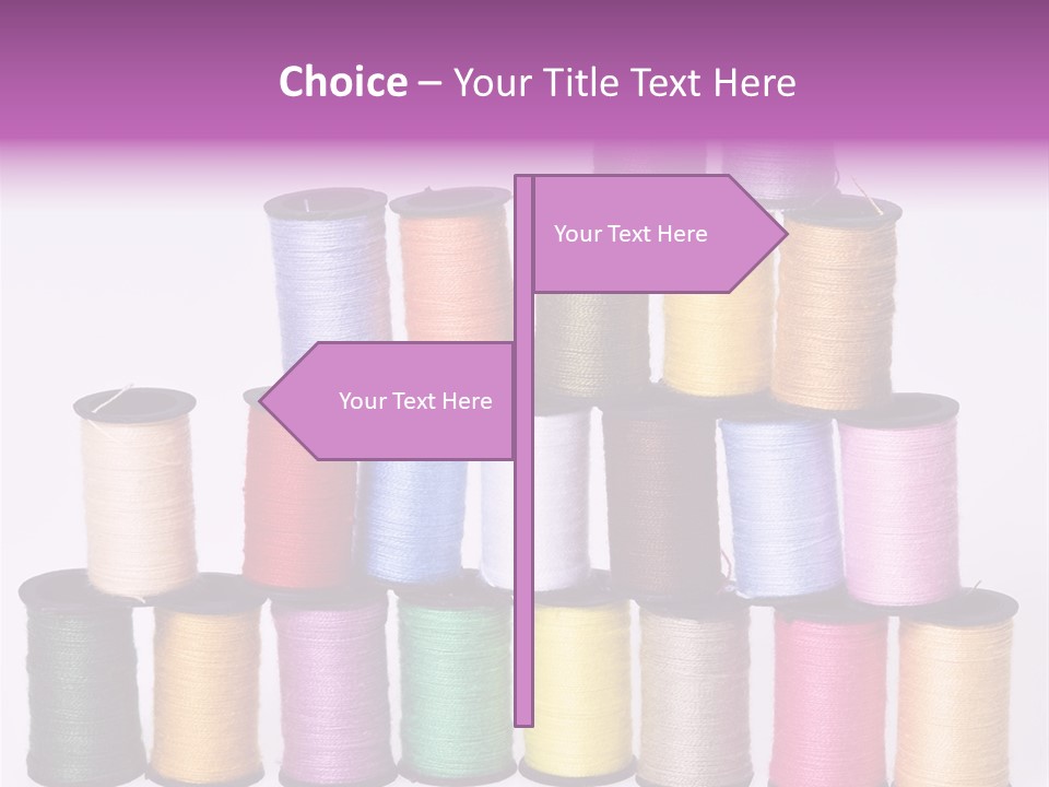 Thread Tailor Knitting PowerPoint Template