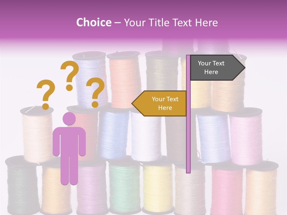 Thread Tailor Knitting PowerPoint Template