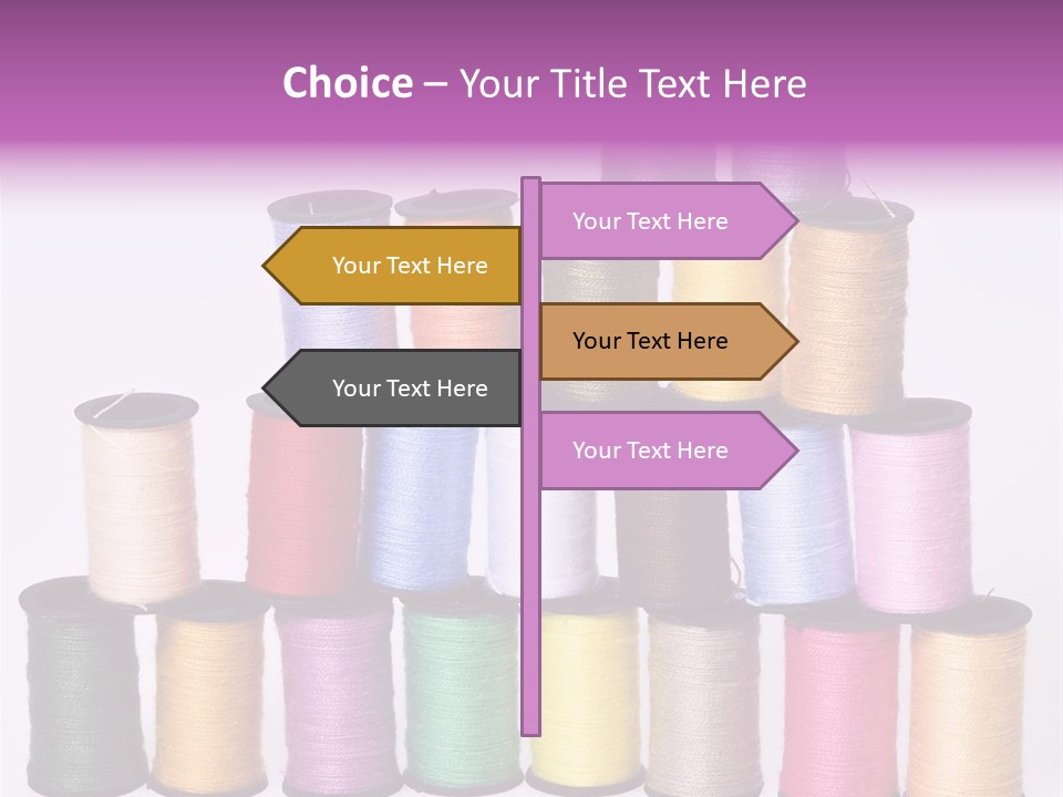 Thread Tailor Knitting PowerPoint Template