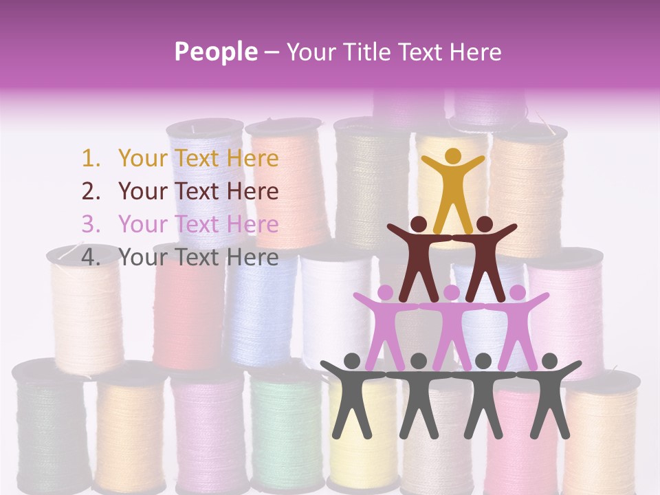 Thread Tailor Knitting PowerPoint Template