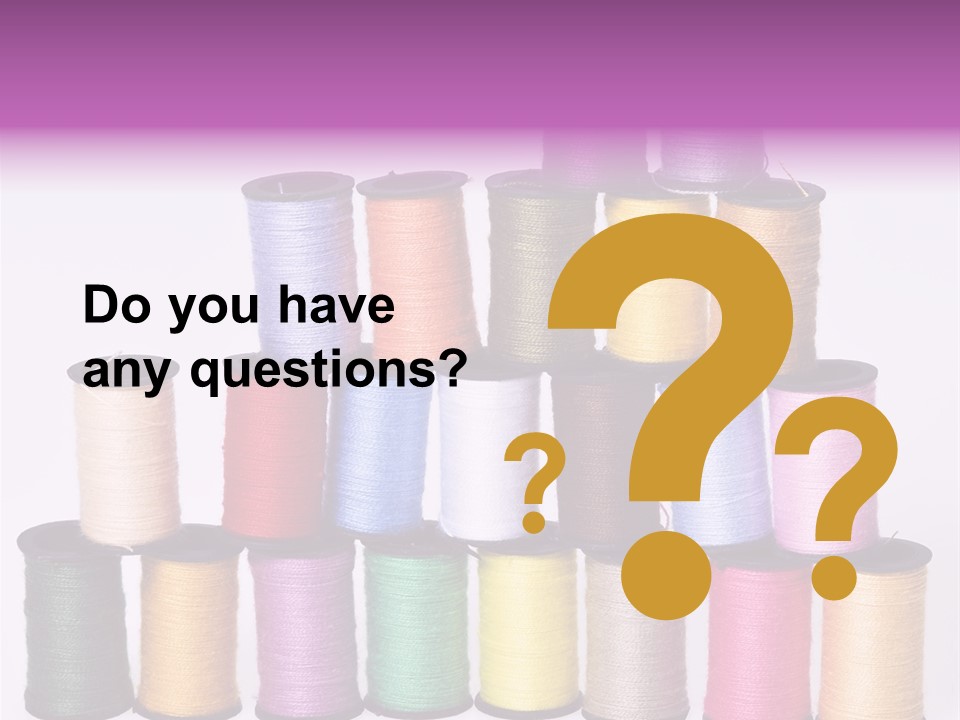 Thread Tailor Knitting PowerPoint Template