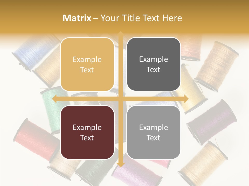 Tool Color Needle PowerPoint Template