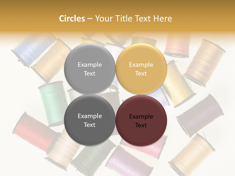 Tool Color Needle PowerPoint Template
