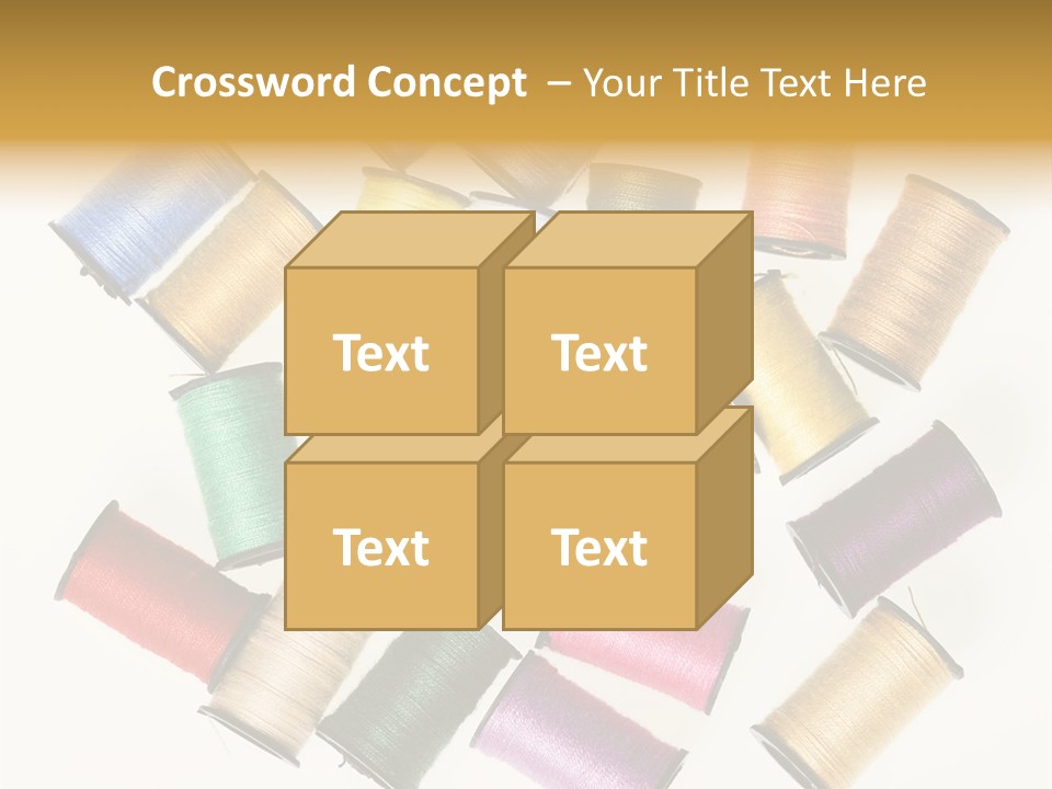Tool Color Needle PowerPoint Template
