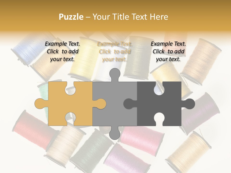 Tool Color Needle PowerPoint Template