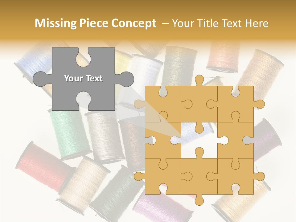 Tool Color Needle PowerPoint Template