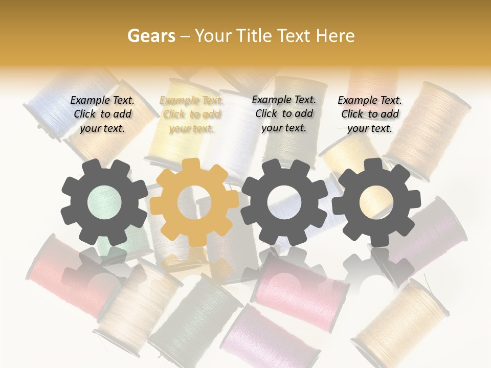 Tool Color Needle PowerPoint Template